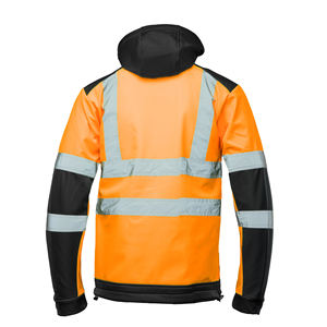 Veste de sécurité réfléchissante imperméable de classe 1 ANSI pour l'extérieur avec logo personnalisé LED, en polyester, de qualité supérieure - Product Image 4