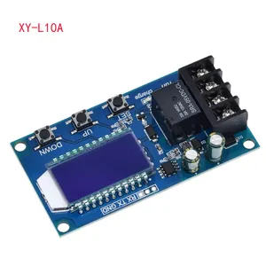 XY-L10A 6v-60v 10A Lead-acid Solar Storage Protection Board charger Time Switch Battery Capacity Battery Charging Controller