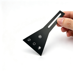 Factory Custom Electric Motor Speed Controller Membrane Switch Panel Sticker Power Icon <b>Pvc</b> Pet <b>Adhesive</b> Printed - Product Image 1