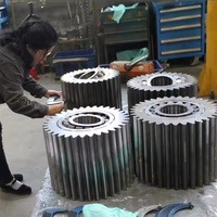 GE0917 Engrenage planétaire secondaire, composant de roue électrique, compatible avec camion benne 930E, Huigong, pièce de haute qualité certifiée ISO9001