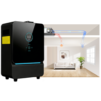 Diffuseur d'arômes électrique commercial OEM pour HVAC, 500 ml, en aluminium, machine à parfum, contrôle via application WiFi, logo personnalisé pour hôtels, vente en gros