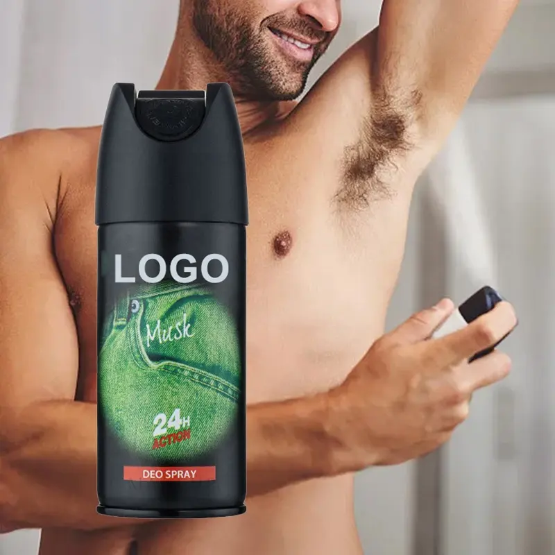 Classico 100ml Spray per il corpo per gli uomini a buon mercato Aerosol deodorante con latte di cocco gelsomino profumo di limone dalla Cina venditore della fabbrica