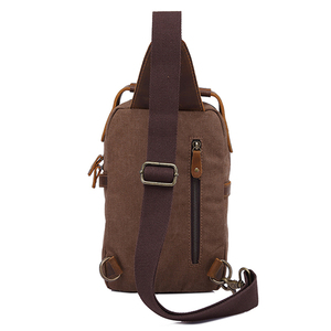 Bolsa Transversal Casual Vintage para Uso Diário, Pequena, de Lona, para Homens - Product Image 6