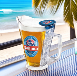 Khuyến Mại 48Oz Thân Thiện Với Môi Rõ Ràng Màu Đỏ Đen Nhựa Acrylic Bia Bình Jug Với Xử Lý Tùy Chỉnh Trà Chậu & Ấm - Product Image 5