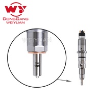 Injektor Bahan Bakar Diesel Common Rail WEIYUAN 0445120121 4940640 untuk Mesin Truk Bus Cummins ISLe Euro 3