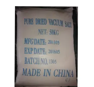 Fabricados na China fornecedores de sal fabricante 7647-14-5 granulado sal de cristal de alta pureza vácuo sal