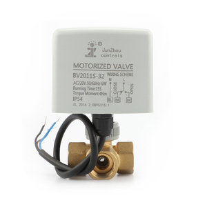 Rts DN15 1/2 "3 dây 2 kiểm soát t L loại 3 cách điện động cơ van nước với thiết bị truyền động - Product Image 2