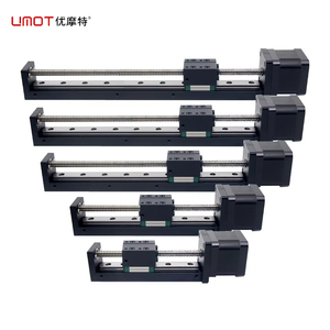 UMOT-Actuador lineal de tornillo de plomo paso a paso <span class=keywords><strong>Nema</strong></span> 14, 1.5A carrera 400mm 0,52nm (72,8 oz.In), plomo 1-<span class=keywords><strong>20mm</strong></span> con sensor - Product Image 1
