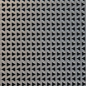 Tôles perforées décoratives en acier laminé à froid de haute qualité, 1 mm de largeur de trou, 4x8, pour panneaux de balcon, personnalisables, ISO9001 - Product Image 1