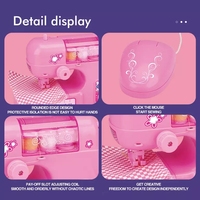 Machine à coudre pour enfants, ensemble de jouets de couture pour filles, ensemble de jeux de jouets B/o