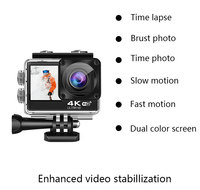 Caméra De suivi automatique caméra De Sport Poitrine 4K caméra numérique Vlog avec Wifi 1080Mp