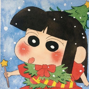 Orfon Crayon Shin-Chan dibujos animados DIY pintura al óleo para niños cuadro de pared digital lienzo pintura estilo japonés - Product Image 3