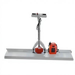 Machine de nivellement de sol à vibrateur à béton motorisé avec moteur et pompe à engrenages, couleur noire, conception économe en énergie - Product Image 3