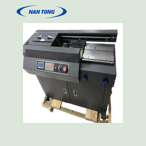 Machine de reliure parfaite sans fil entièrement automatique Nantou A4 1360x580x945mm, équipement de bureau électrique - Product Image 5