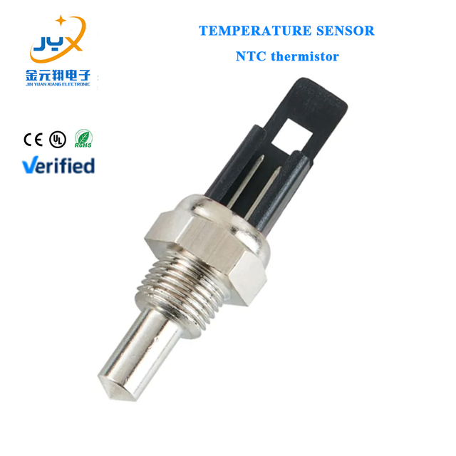 JYX 10K 3950 MF58 Stainless Steel Waterproof NTC Thermistor Temperature Sensor for Gas Wall-hung Boiler