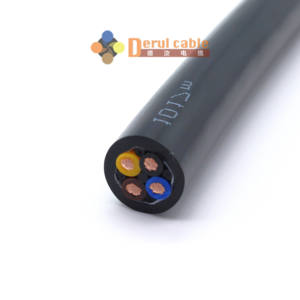 Cable de carrete de polipasto Cable redondo de grúa flexible de bajo voltaje con funda PUR para grúa aérea y polipasto - Product Image 5