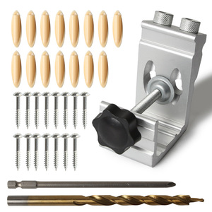 Kit de localisation d'embouchures d'outils de perçage inclinés pour le travail du bois, 35 pièces, outil de perçage métallique avec forets hélicoïdaux pour le perçage du bois - Product Image 1