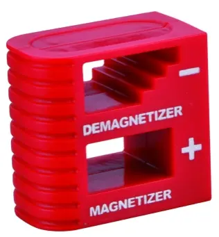 Scrwdriver magnetizer demagnetizer के लिए लाल magnetize demagnetize छोटे उपकरण चुंबकीय उठाओ उपकरण