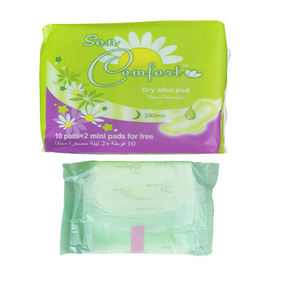 Fabricantes de compresas higiénicas desechables, compresas de uso diario moldeadas a base de hierbas para mujer - Product Image 3