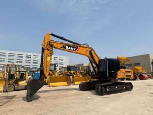 รถขุดตีนตะขาบ Sany 215C มือสอง เครื่องยนต์เดิม ระบบไฮดรอลิก ประหยัดน้ำมัน คุณภาพสูง สำหรับงานดิน - Product Image 3