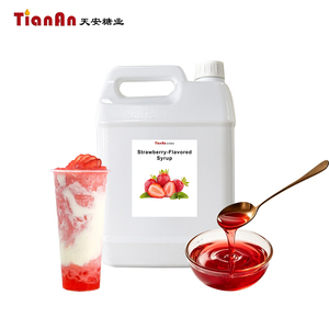 Sirop aromatisé à la fraise Tian'an, hautement concentré, adapté aux salons <span class=keywords><strong>de</strong></span> thé et aux boulangeries - Product Image 1