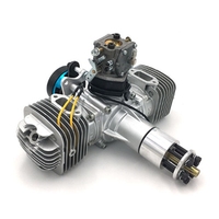 Nouveau Moteur UAV DLE 120CC TWIN avec Système Générateur de Puissance 14V 80W/180W