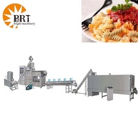 La fabrication automatique de double extrudeuse de capacité élevée usine les nouilles industrielles de pâtes de macaroni faisant la machine