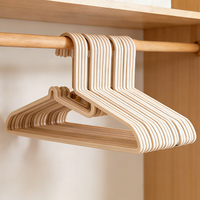 I KNOW Cintre mural simple en plastique moulé par injection, durable et moderne, de type crochet, pour rangement de vêtements dans la maison, la garde-robe et le placard