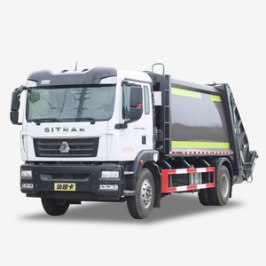 Camión Compactador de Basura Municipal Sinotruk Sitrak Personalizado de 8 M³, <span class=keywords><strong>9</strong></span> M³ y 10m³ - Product Image 1