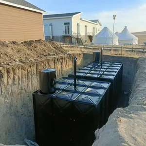 Réservoir d'<span class=keywords><strong>eau</strong></span> rectangulaire souterrain de 10 000 litres à bas prix, galvanisé à chaud, pour <span class=keywords><strong>eau</strong></span> de pluie - Product Image 1