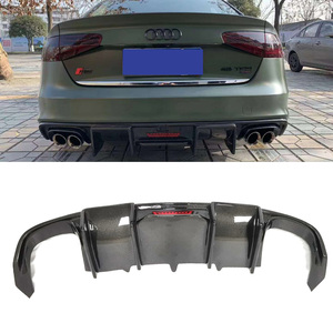Difusor Trasero Ligero de Fibra de Carbono Estilo K <span class=keywords><strong>A4</strong></span> S4 B8.5 SPORT para <span class=keywords><strong>Audi</strong></span> <span class=keywords><strong>A4</strong></span> S4 2013-2016 - Product Image 6