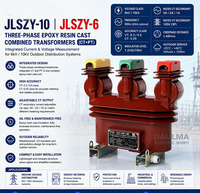 Boîtier de mesure 10kV 10000/100V 150/5A JLSZY-10, classe 0.2, transformateur combiné CT/VT, sélection pour applications d'ingénierie