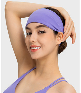 Bán buôn headbands cho phụ nữ tùy chỉnh in logo của bạn đàn hồi thể thao Spa <span class=keywords><strong>Headband</strong></span> unisex Thanh Niên - Product Image 1