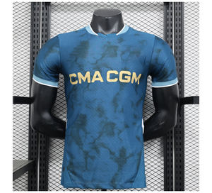 サッカージャージー2025ファンメンズ子供サッカーシャツキットメッシュMaillot De Foot Marseille Football Jersey - Product Image 5