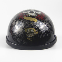Demi-casque de moto rétro américain, demi-casque pour hommes, casques Vintage d'été
