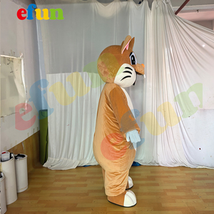 Efun-Costume <span class=keywords><strong>de</strong></span> mascotte <span class=keywords><strong>de</strong></span> <span class=keywords><strong>castor</strong></span> écureuil personnalisé professionnel, 1 pièce, taille adulte, dessin animé animal, accessoire <span class=keywords><strong>de</strong></span> performance, à vendre, quantité minimale <span class=keywords><strong>de</strong></span> commande - Product Image 2