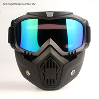 Lunettes et masques de protection Matériau du cadre en TPU Lunettes de protection intégrales respirantes Lunettes de moto anti-poussière pour motocross