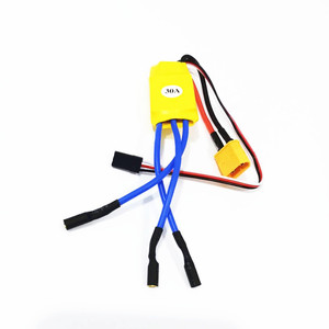 ブラッシュレス飛行機ESCドローンキットESCスピードコントローラー,XD Rc平面ブラシ付きEsc 30a 40a Fpvブラシレス飛行機ESC - Product Image 1