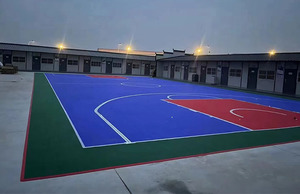 Baldosas Modulares Encajables de 30.5cm para Canchas de Baloncesto, Tenis y Jardines de Infancia - Product Image 6