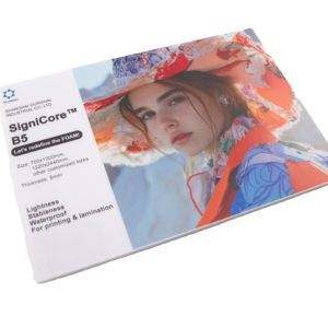 Panneau en mousse Sginicore H5 avec film composite blanc des deux côtés pour la publicité, panneau en mousse KT - Product Image 1