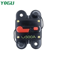 Dispositif de protection de circuit bipolaire YOGU, type réinitialisable avec bouton de réinitialisation pour camping-car, protection contre les surcharges de courant continu