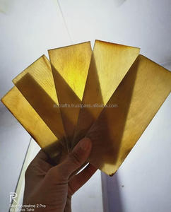 Plaques de corne naturelle de buffle, lunettes plaques de corne Plates plaques de corne naturelle - Product Image 4