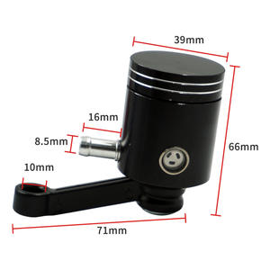 Maître-cylindre de frein hydraulique universel pour moto en alliage d'aluminium CNC, réservoir d'huile, pièces CNC pour moto - Product Image 2