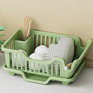 Tissu vaisselle étagère de rangement égouttoir bol plateau évier étagère de rangement vaisselle ménage <span class=keywords><strong>cuisine</strong></span> comptoir baguettes filtre eau - Product Image 4