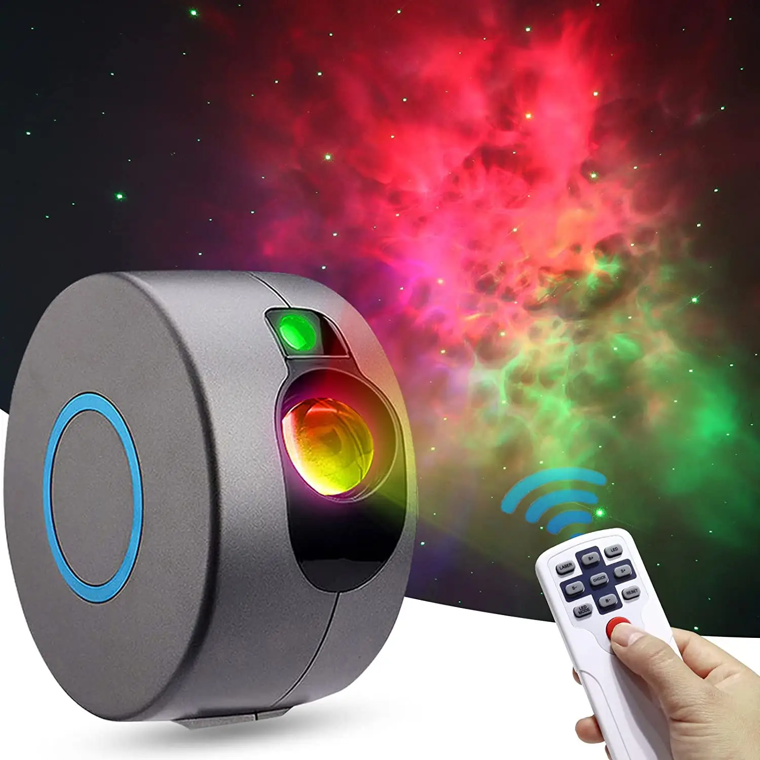 Newish Smart Laser Galaxy Star Night Light Nebula Cloud Projector Lamp Master Party Bedroom Led Projector for Kids Gift