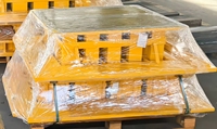 Machine à blocs de béton vibrée manuelle QT4-35 pour la production de briques creuses et de blocs pleins