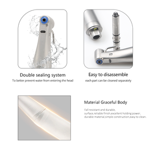 Contraángulo LED 20:1 autogenerador-Pieza de mano sin cable de alimentación para implantes dentales y trabajos de precisión - Product Image 6