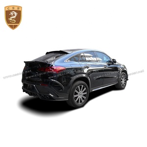 Guardabarros anchos estilo MSY para coche, parachoques delantero, trasero, alerón, Kit de carrocería para <span class=keywords><strong>Mercedes</strong></span> Bens <span class=keywords><strong>GLE</strong></span> <span class=keywords><strong>63</strong></span> <span class=keywords><strong>Coupe</strong></span> GLE350 GLE450, actualización - Product Image 4