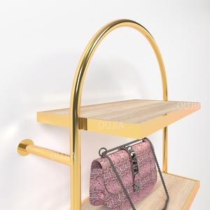 Trưng bày túi sang trọng-Hệ thống giá giày bán lẻ hiện đại cho các cửa hàng thương hiệu cao cấp và phòng trưng bày thời trang - Product Image 2