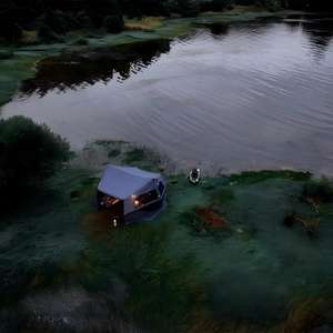 <span class=keywords><strong>Tente</strong></span> compacte et portable avec sac <span class=keywords><strong>de</strong></span> transport, idéale pour le camping en <span class=keywords><strong>moto</strong></span> et les voyages minimalistes - Product Image 3